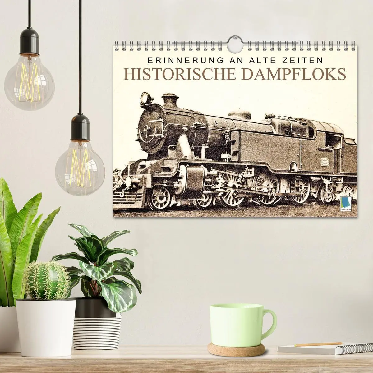 Bild: 9783516218077 | Erinnerung an alte Zeiten: Historische Dampfloks (Wandkalender 2026...
