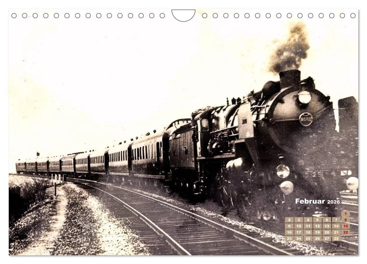 Bild: 9783516218077 | Erinnerung an alte Zeiten: Historische Dampfloks (Wandkalender 2026...