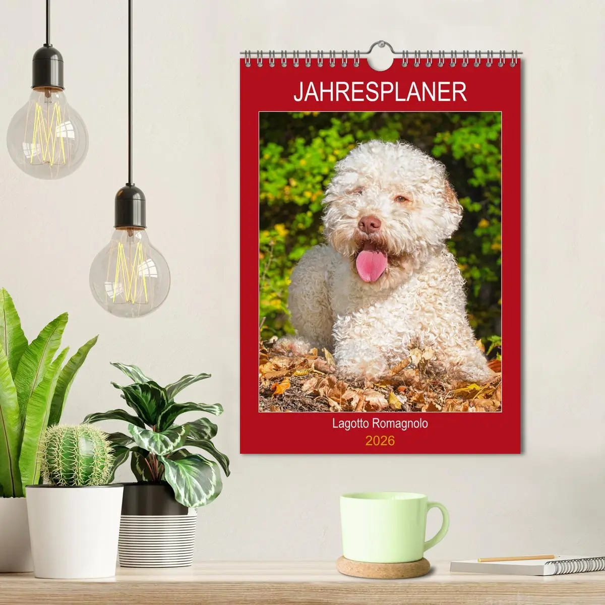 Bild: 9783516388077 | Jahresplaner Lagotto Romagnolo (Wandkalender 2026 DIN A4 hoch),...