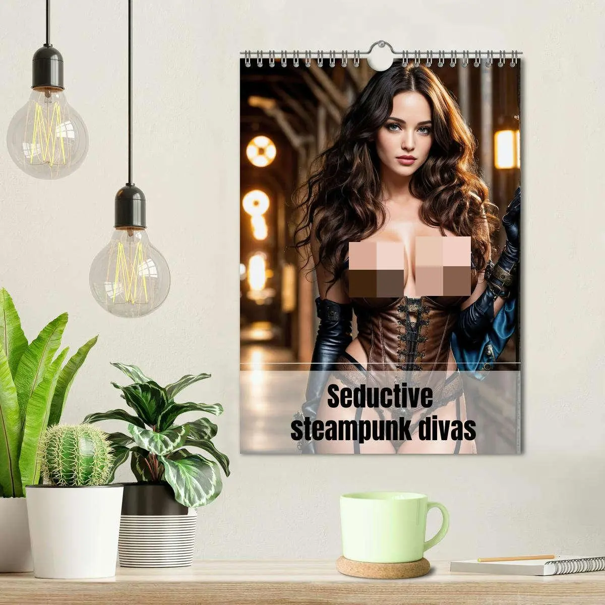 Bild: 9783516528077 | Seductive steampunk divas (Wall Calendar 2026 DIN A4 portrait),...