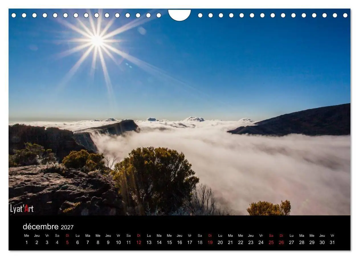 Bild: 9783594058077 | Paysages de La Réunion (Calendrier mural 2027 DIN A4 vertical),...