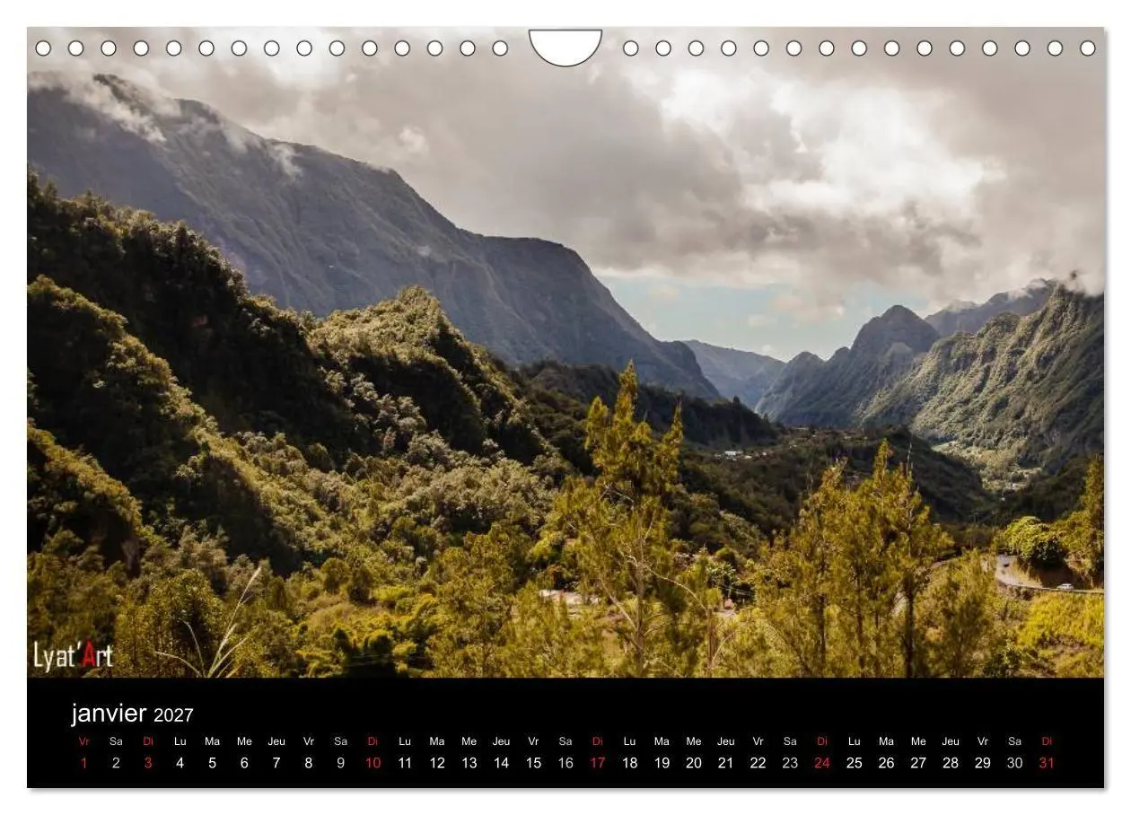 Bild: 9783594058077 | Paysages de La Réunion (Calendrier mural 2027 DIN A4 vertical),...