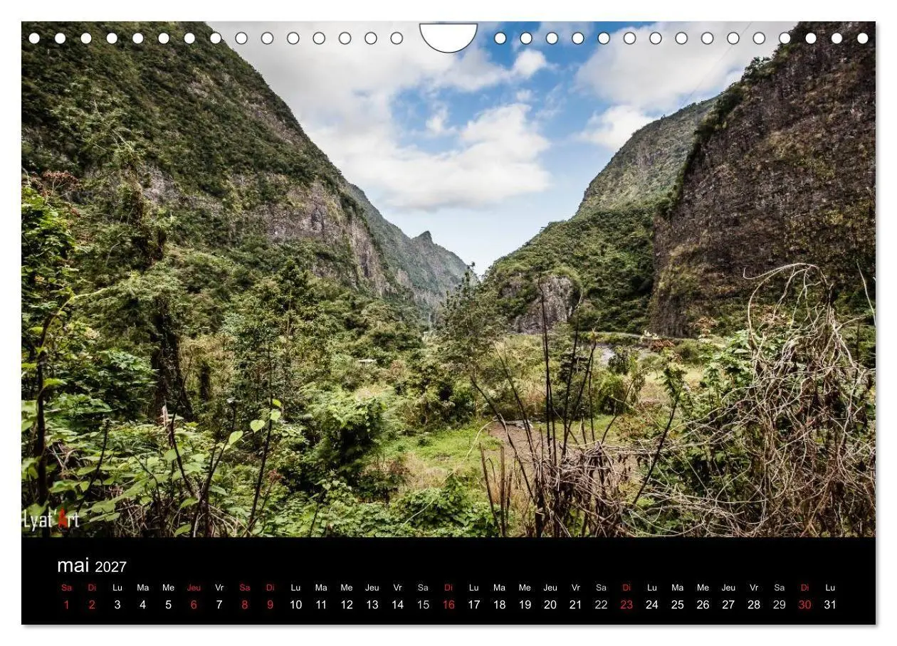 Bild: 9783594058077 | Paysages de La Réunion (Calendrier mural 2027 DIN A4 vertical),...
