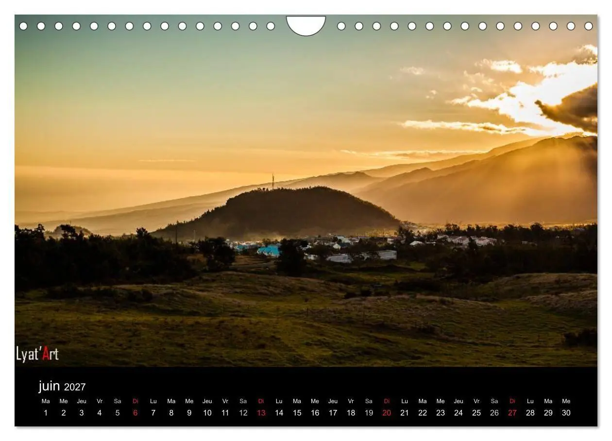Bild: 9783594058077 | Paysages de La Réunion (Calendrier mural 2027 DIN A4 vertical),...