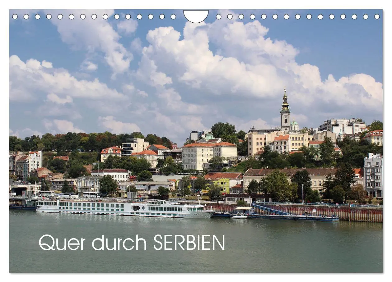 Cover: 9783516068177 | Quer durch Serbien (Wandkalender 2026 DIN A4 quer), CALVENDO...