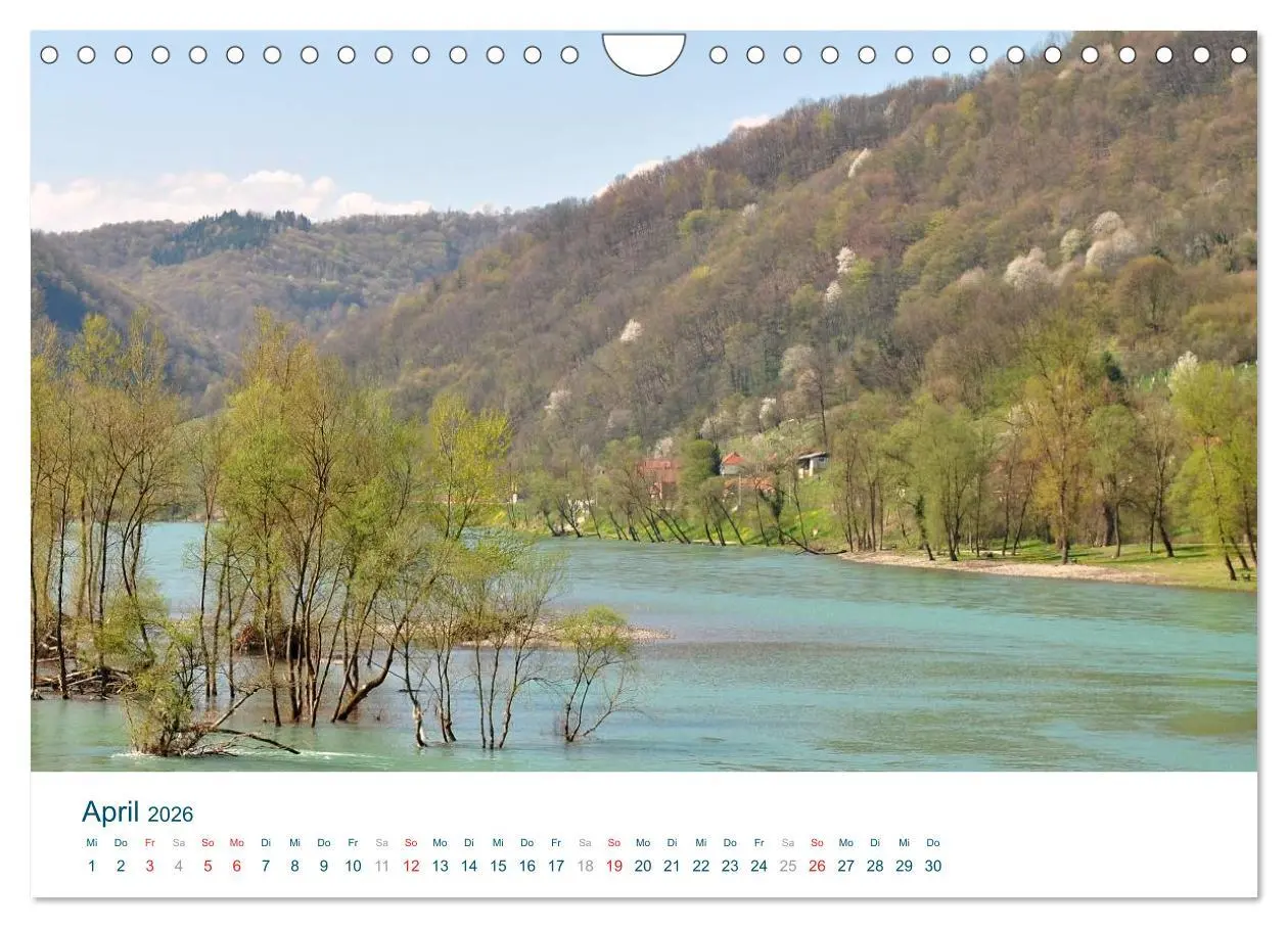 Bild: 9783516068177 | Quer durch Serbien (Wandkalender 2026 DIN A4 quer), CALVENDO...