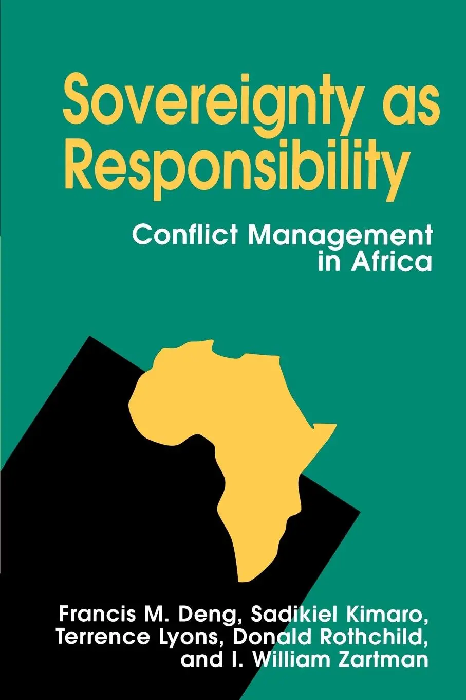 Cover: 9780815718277 | Sovereignty as Responsibility | Conflict Management in Africa | Buch