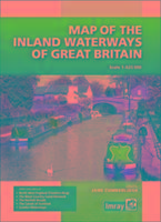 Cover: 9781846238277 | Map of the Inland Waterways of Great Britain | Jane Cumberlidge | Buch