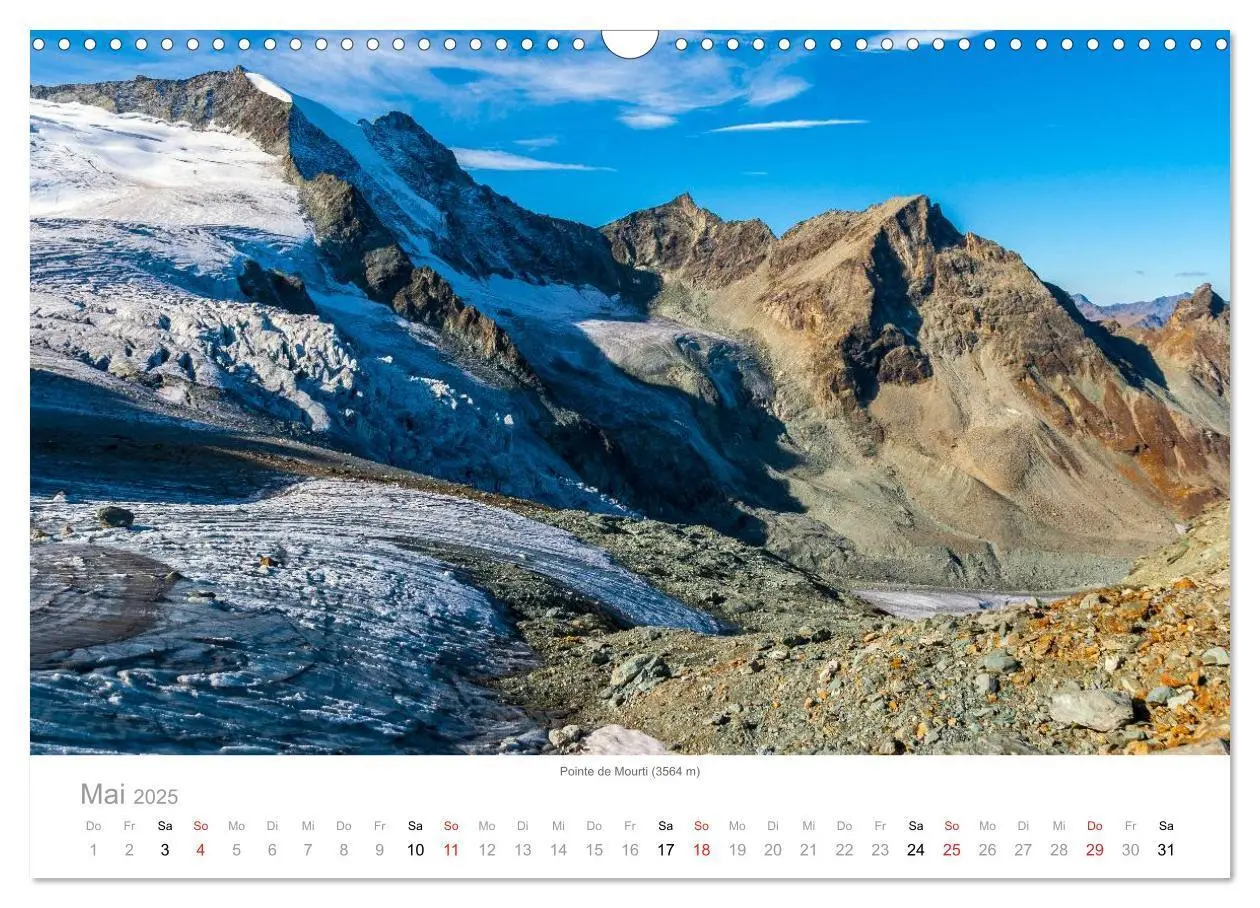 Bild: 9783435498277 | Walliser Alpen - Europas »kleiner« Himalaya (Wandkalender 2025 DIN...