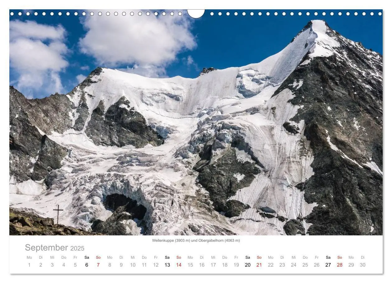 Bild: 9783435498277 | Walliser Alpen - Europas »kleiner« Himalaya (Wandkalender 2025 DIN...