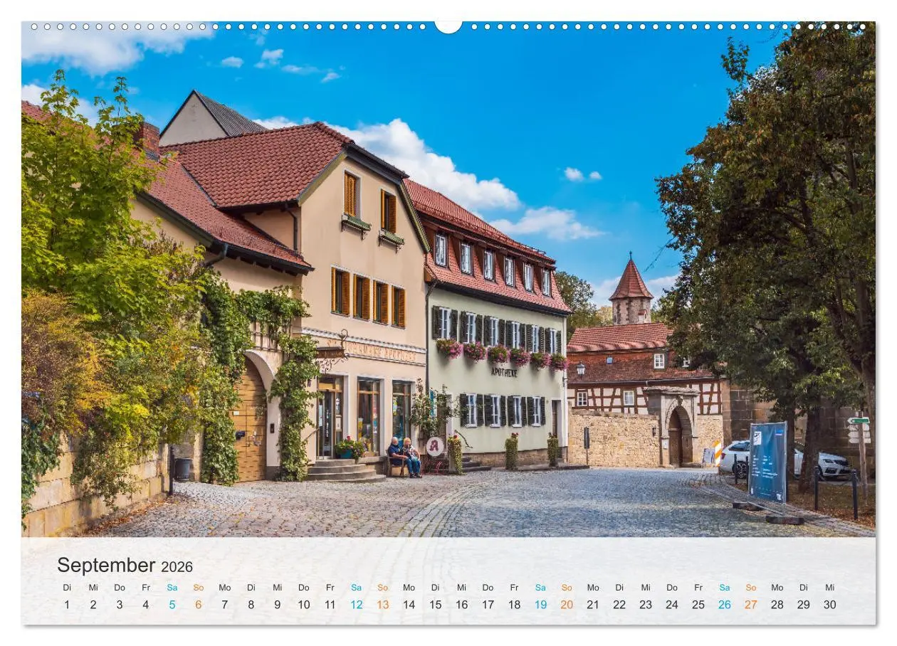 Bild: 9783457588277 | Seßlach - Kleinod des Coburger Landes (Wandkalender 2026 DIN A2...