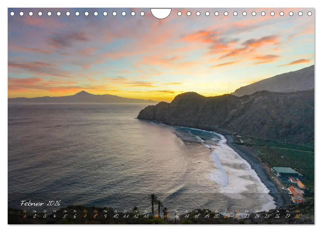 Bild: 9783457658277 | Magisches La Gomera (Wandkalender 2026 DIN A4 quer), CALVENDO...