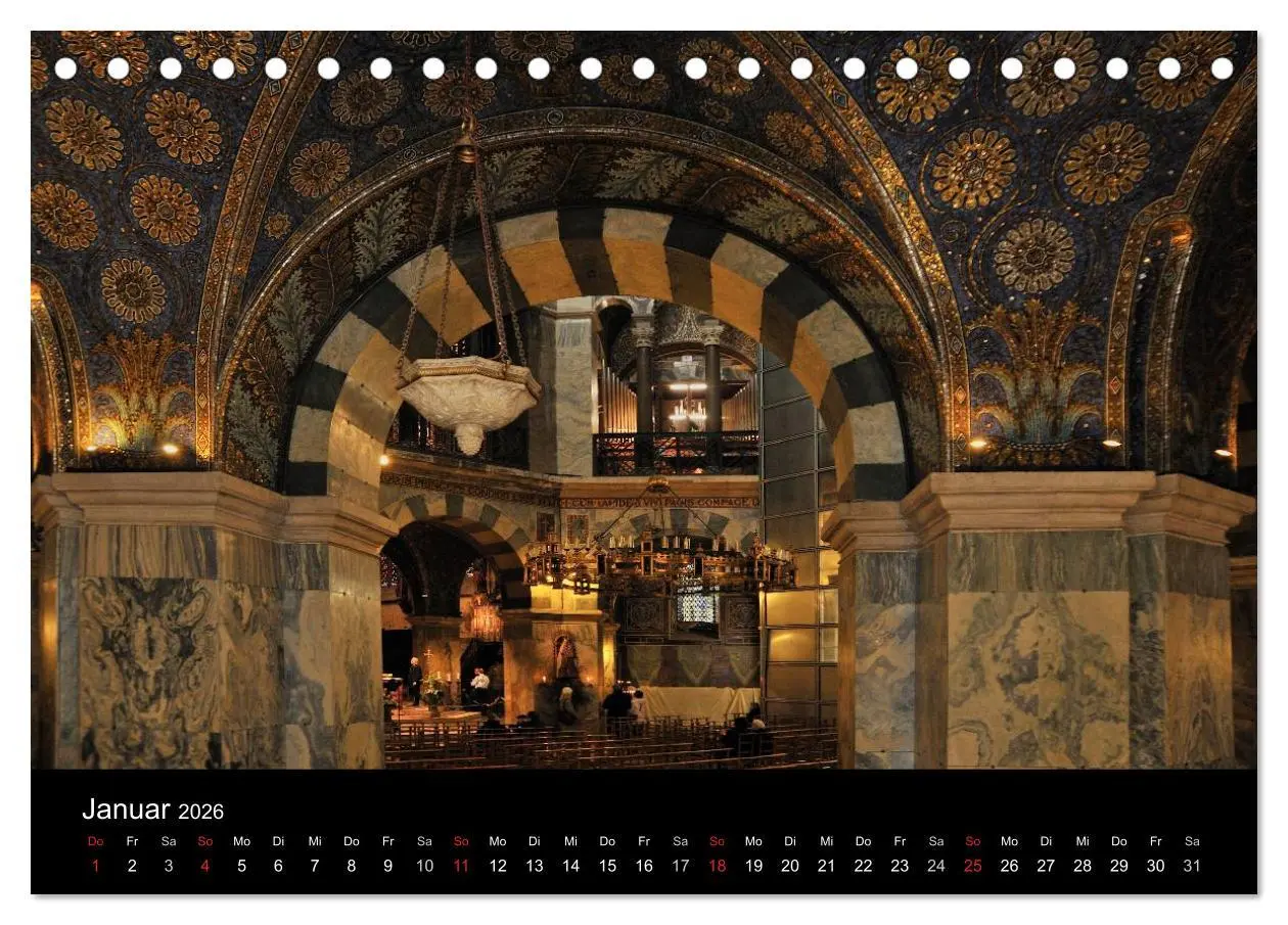 Bild: 9783516128277 | Orte des Glaubens (Tischkalender 2026 DIN A5 quer), CALVENDO...