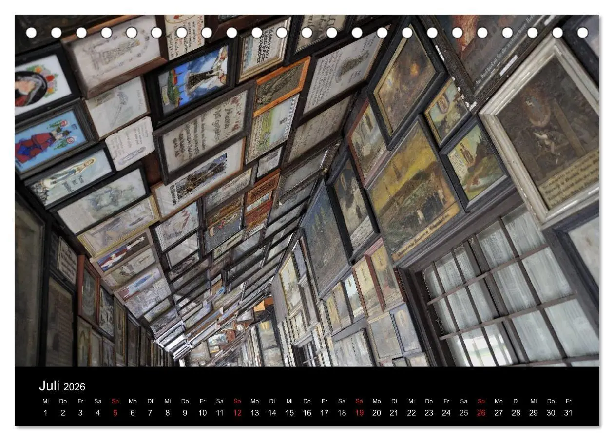 Bild: 9783516128277 | Orte des Glaubens (Tischkalender 2026 DIN A5 quer), CALVENDO...