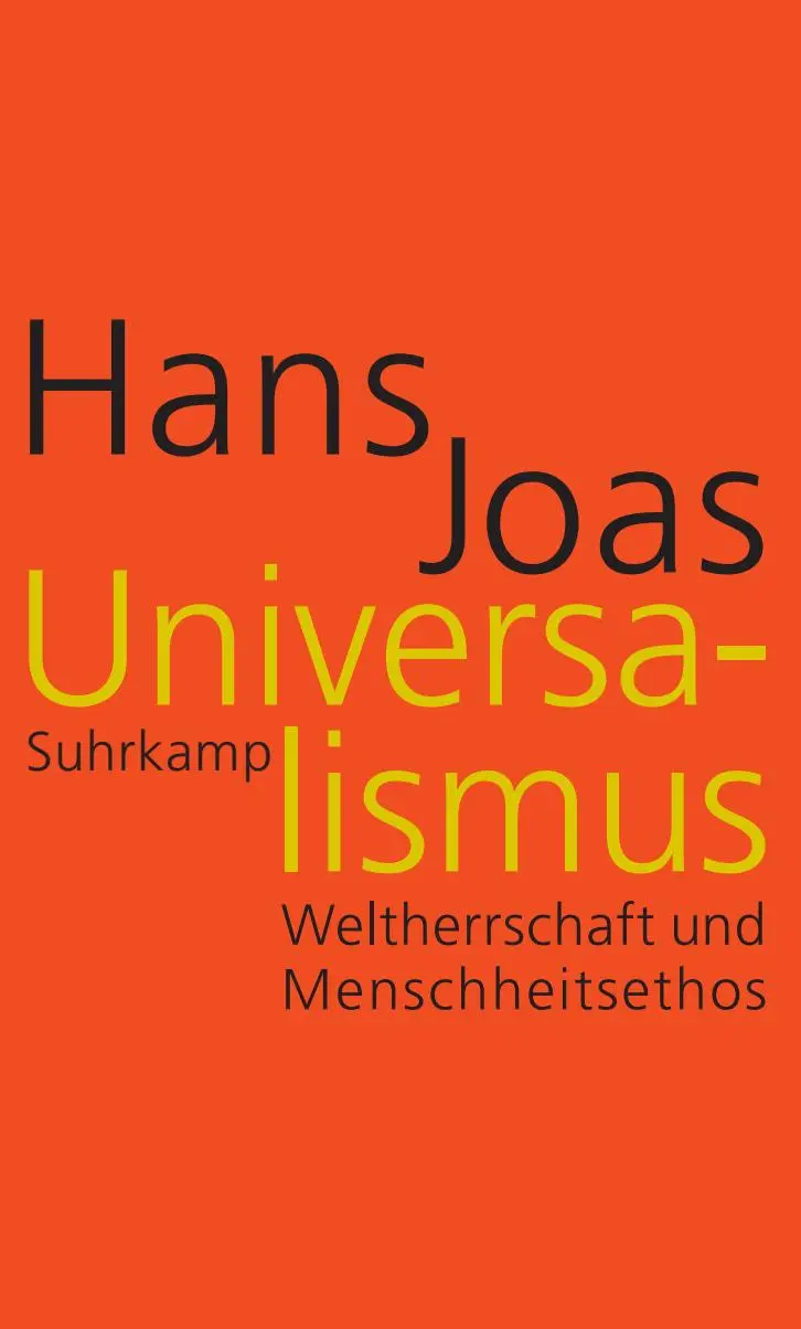 Cover: 9783518588277 | Universalismus | Hans Joas | Buch | 975 S. | Deutsch | 2025