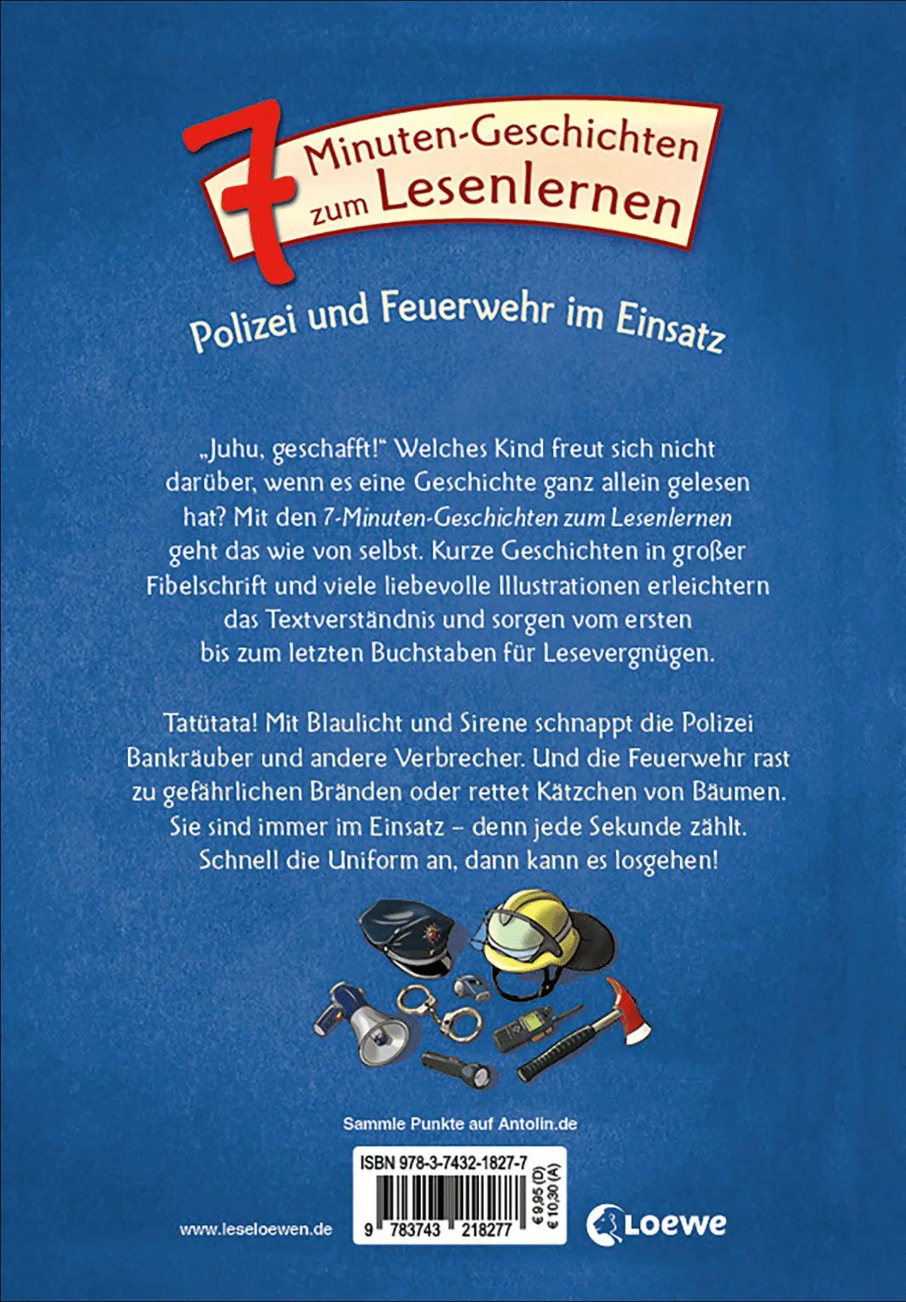 Bild: 9783743218277 | 7-Minuten-Geschichten zum Lesenlernen - Polizei und Feuerwehr im...