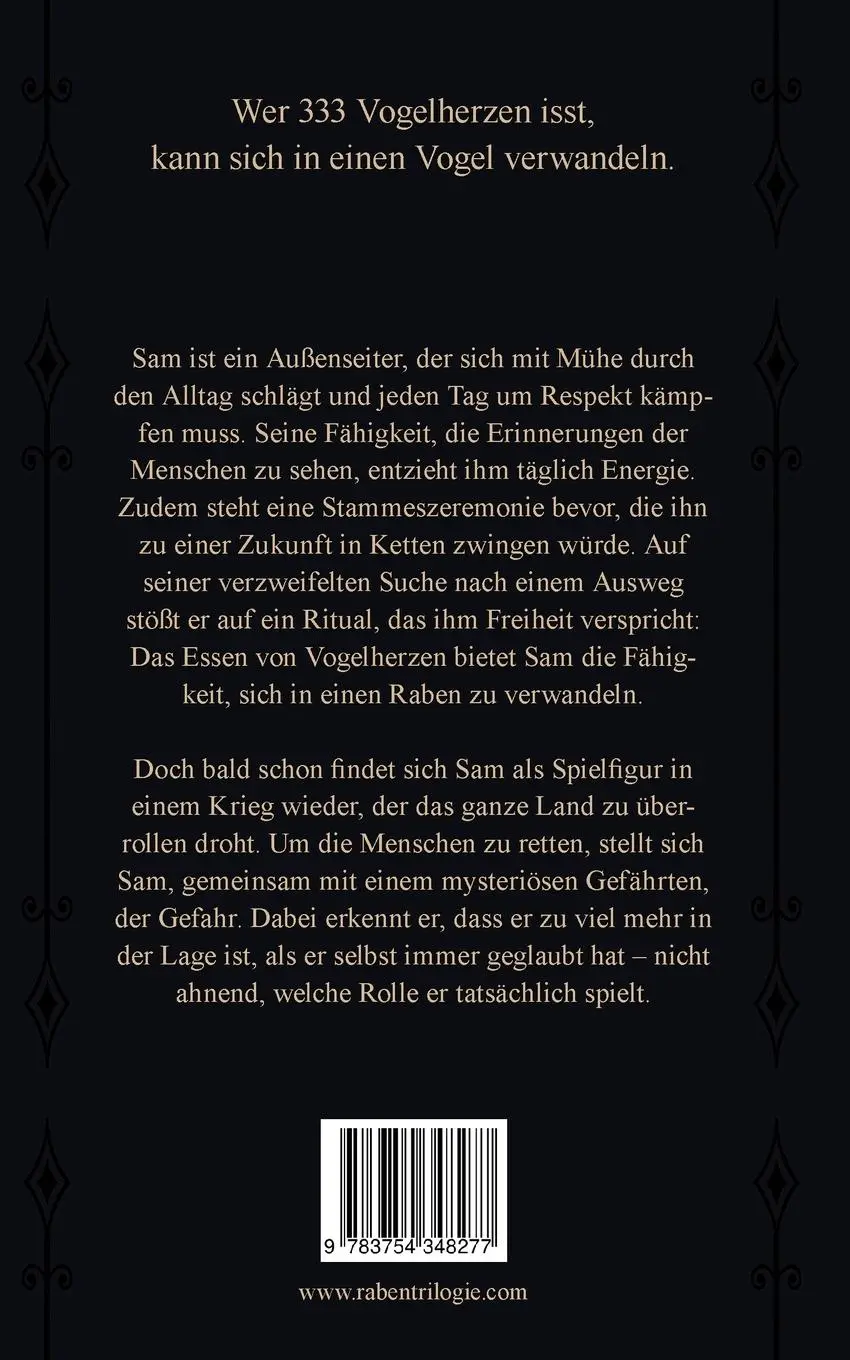 Rückseite: 9783754348277 | Die Jäger des Nordens | Die Raben Trilogie 1 | Manel Cass. Larroh