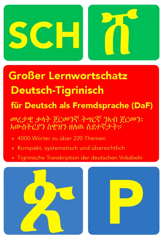 Cover: 9783945348277 | Großer Lernwortschatz Deutsch-Tigrinisch für Deutsch als Fremdsprache