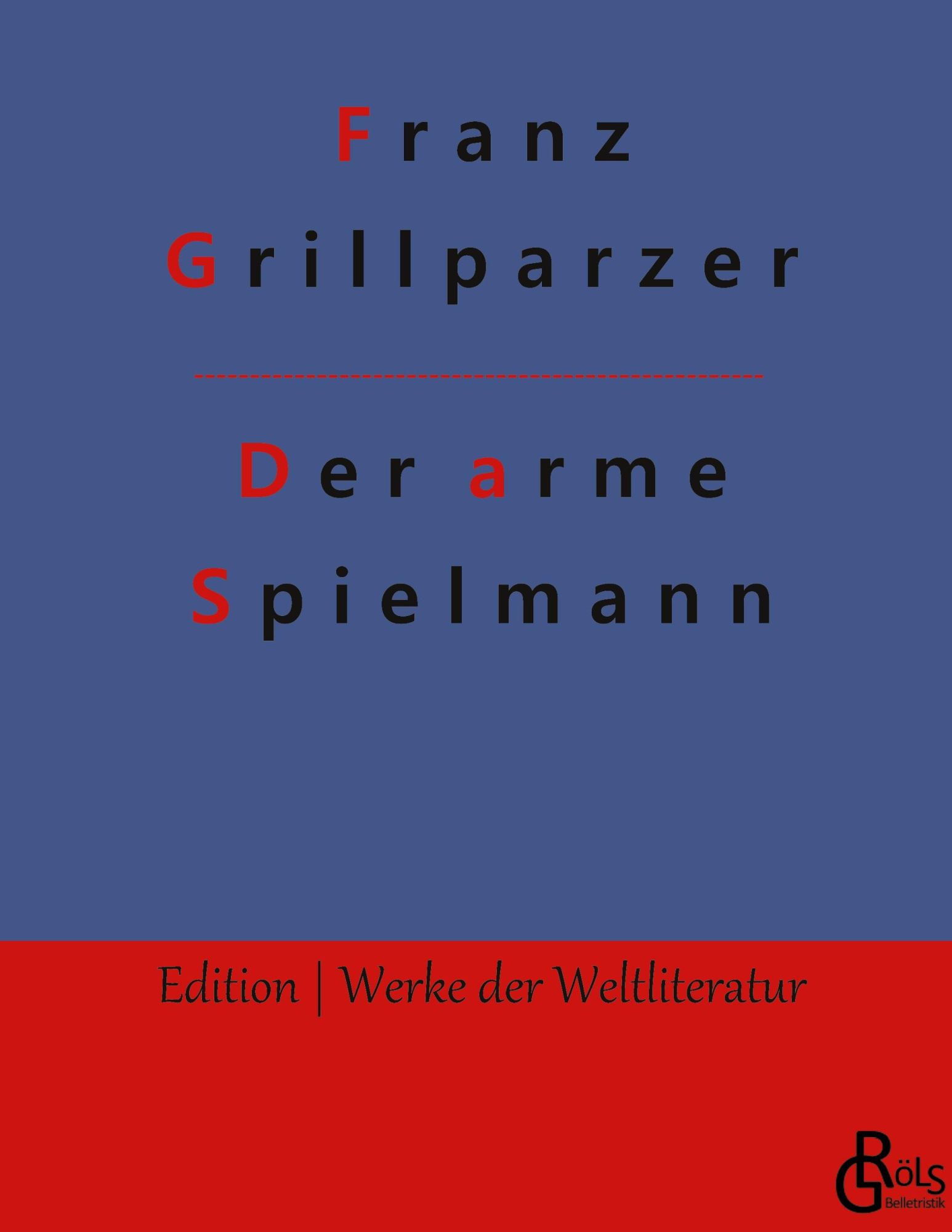 Cover: 9783966378277 | Der arme Spielmann | Franz Grillparzer | Buch | 104 S. | Deutsch | DRV