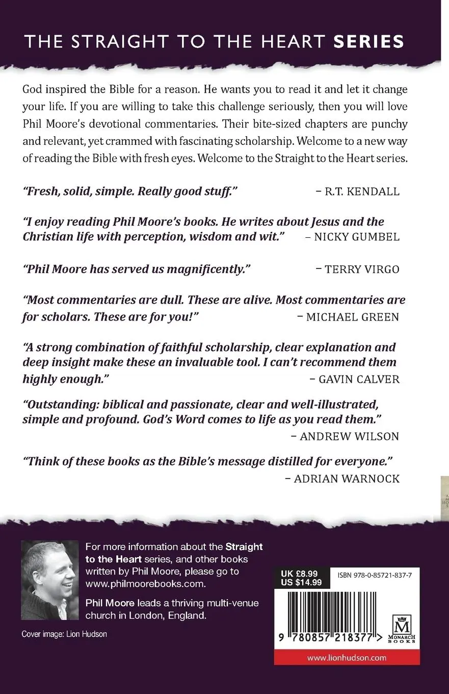 Rückseite: 9780857218377 | Straight to the Heart of The Minor Prophets | Phil Moore | Taschenbuch