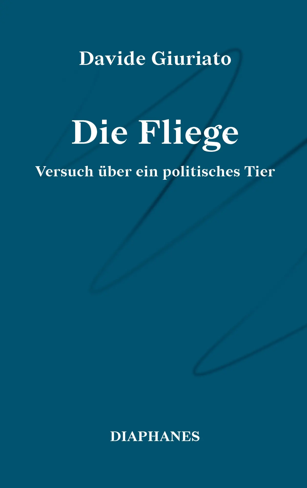 Cover: 9783035808377 | Die Fliege | Versuch über ein politisches Tier | Davide Giuriato