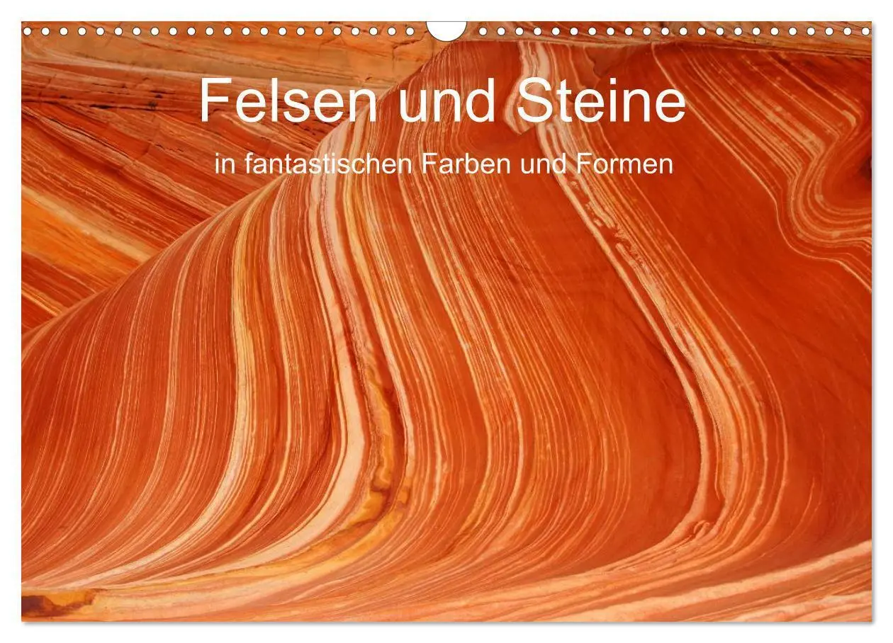 Cover: 9783435488377 | Felsen und Steine in fantastischen Farben und Formen (Wandkalender...