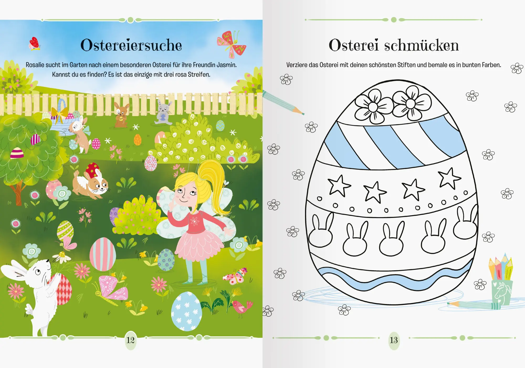 Bild: 9783473488377 | Kreative Ostern! Malen und Rätseln | Sam Loman | Taschenbuch | 96 S.