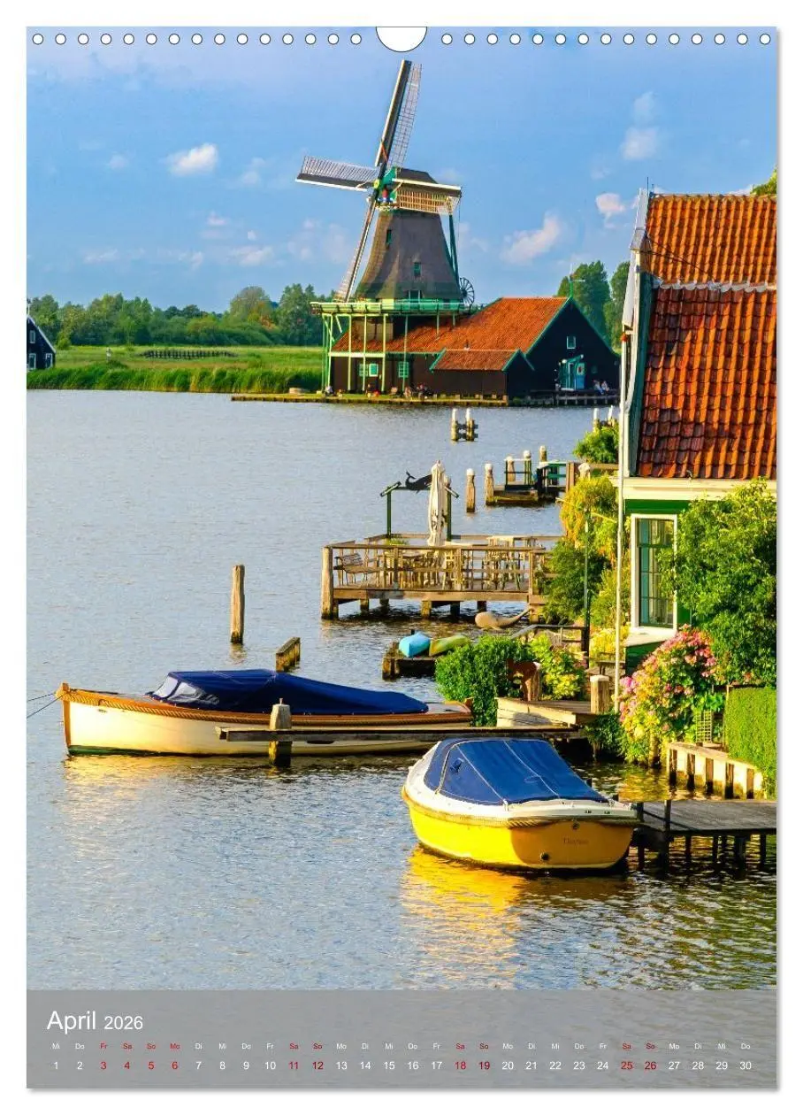 Bild: 9783516668377 | Das ist Nordholland! (Wandkalender 2026 DIN A3 hoch), CALVENDO...