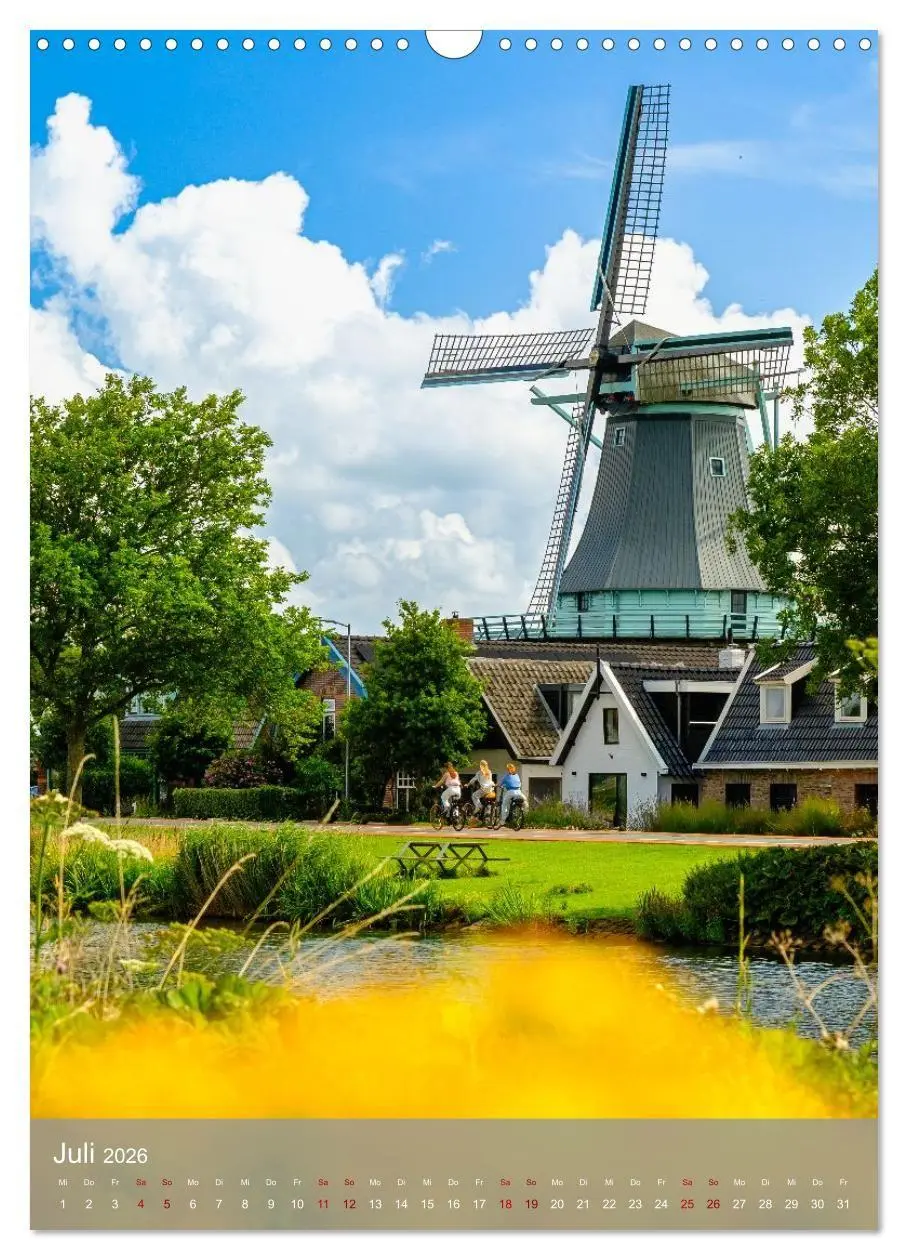 Bild: 9783516668377 | Das ist Nordholland! (Wandkalender 2026 DIN A3 hoch), CALVENDO...