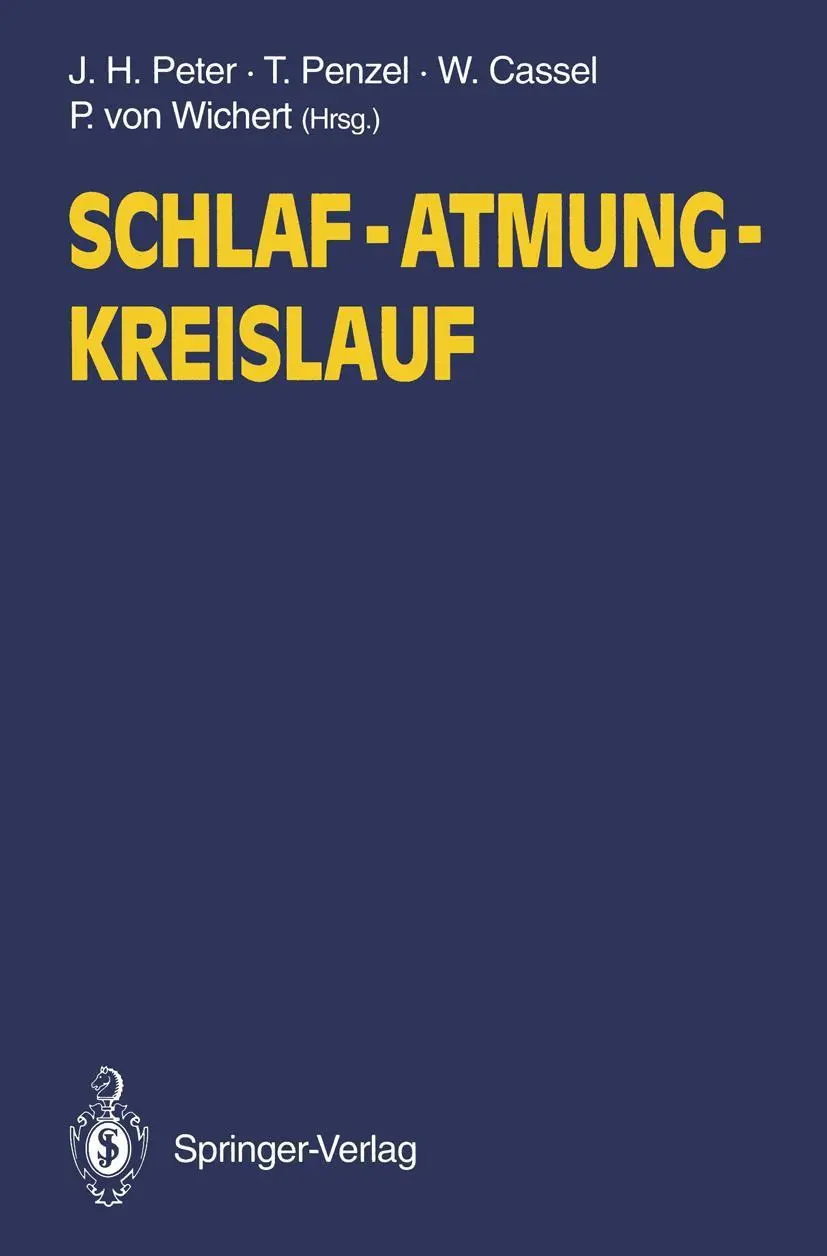 Cover: 9783540568377 | Schlaf - Atmung - Kreislauf | Jörg H. Peter (u. a.) | Taschenbuch