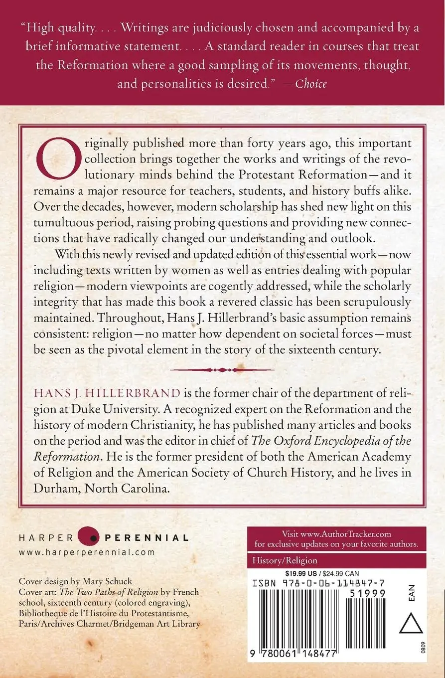 Rückseite: 9780061148477 | The Protestant Reformation | Revised Edition (Revised) | Hillerbrand