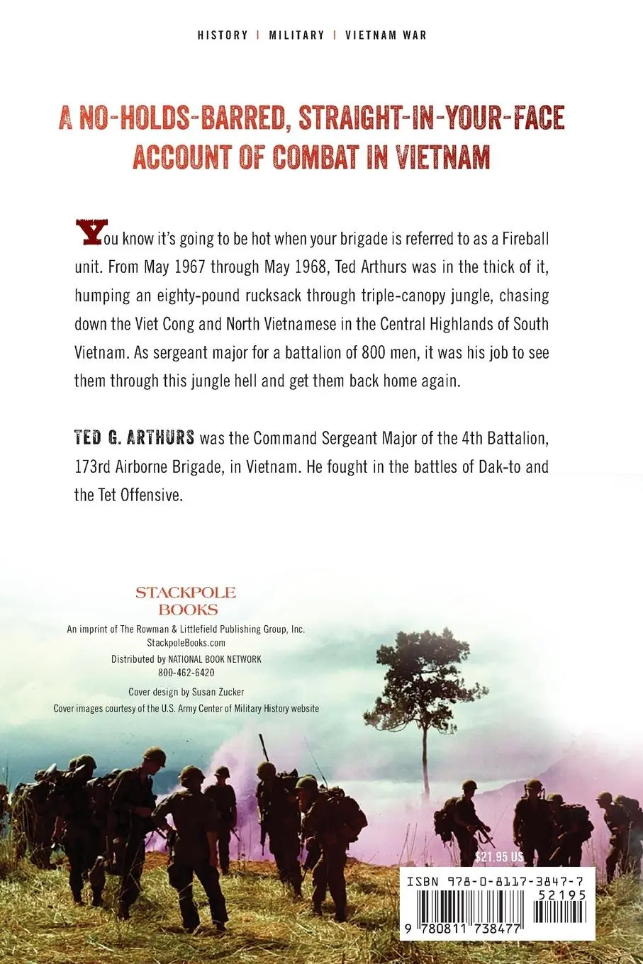 Rückseite: 9780811738477 | Land with No Sun | A Year in Vietnam with the 173rd Airborne | Arthurs