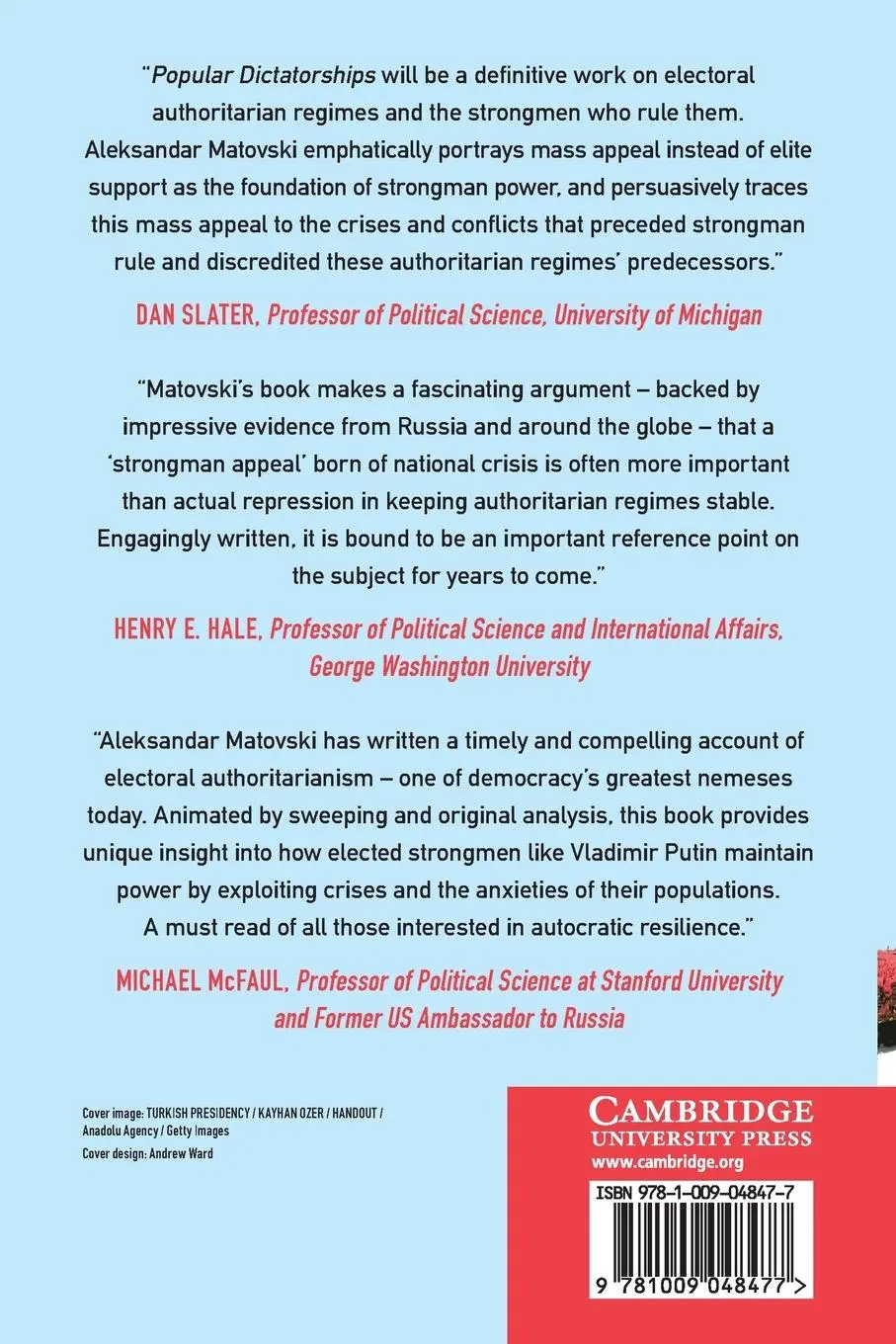 Rückseite: 9781009048477 | Popular Dictatorships | Aleksandar Matovski | Taschenbuch | Paperback