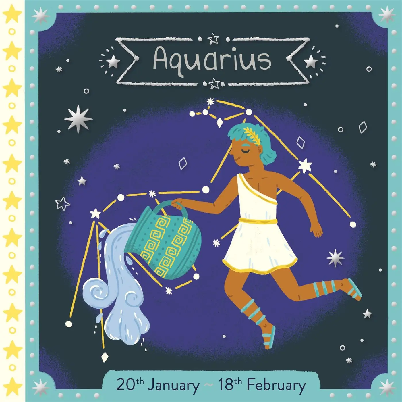 Cover: 9781529038477 | Aquarius | Campbell Books | My Stars | Papp-Bilderbuch | Englisch
