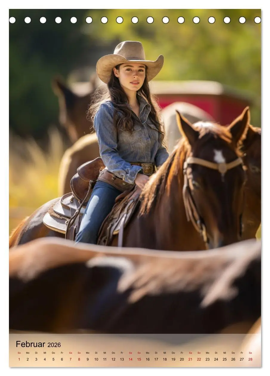 Bild: 9783457258477 | Im Einklang mit dem Pferd (Tischkalender 2026 DIN A5 hoch),...