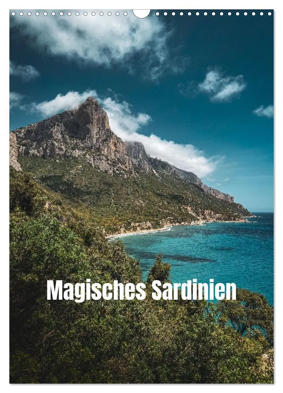 Cover: 9783516658477 | Magisches Sardinien (Wandkalender 2026 DIN A3 hoch), CALVENDO...