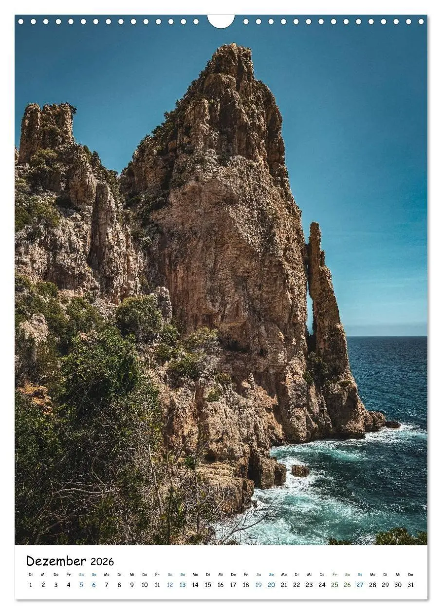 Bild: 9783516658477 | Magisches Sardinien (Wandkalender 2026 DIN A3 hoch), CALVENDO...
