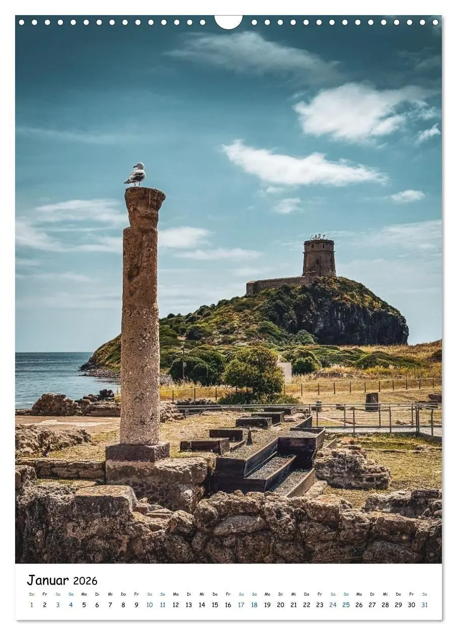 Bild: 9783516658477 | Magisches Sardinien (Wandkalender 2026 DIN A3 hoch), CALVENDO...