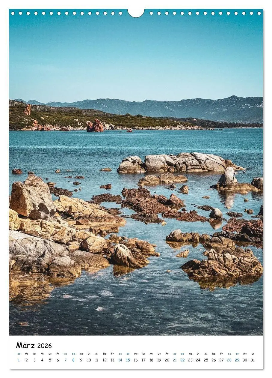 Bild: 9783516658477 | Magisches Sardinien (Wandkalender 2026 DIN A3 hoch), CALVENDO...