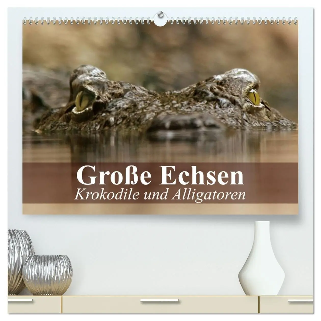Cover: 9783594018477 | Große Echsen. Krokodile und Alligatoren (hochwertiger Premium...