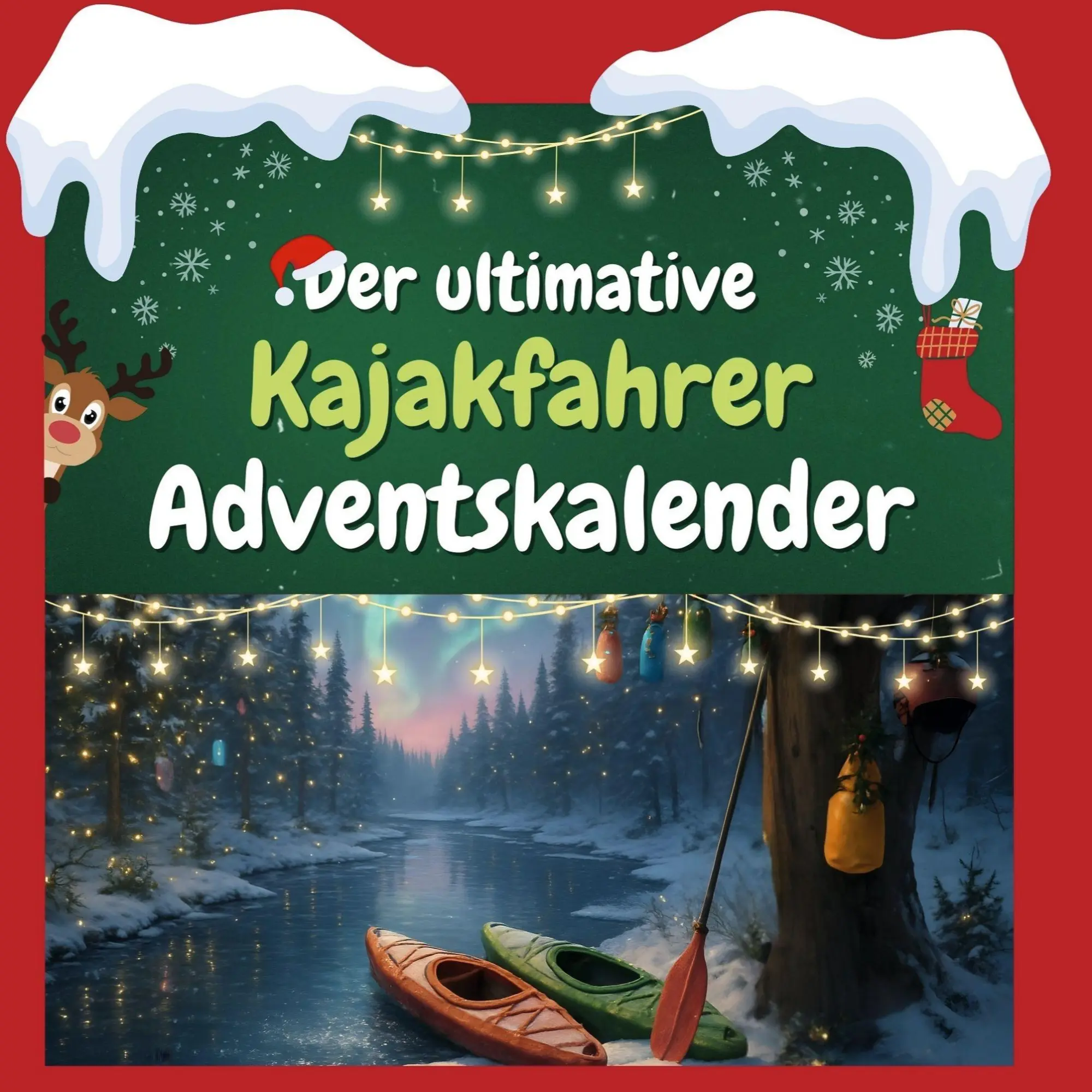 Cover: 9783695308477 | Der ultimative Kajakfahrer-Adventskalender | Ella Maier | Taschenbuch