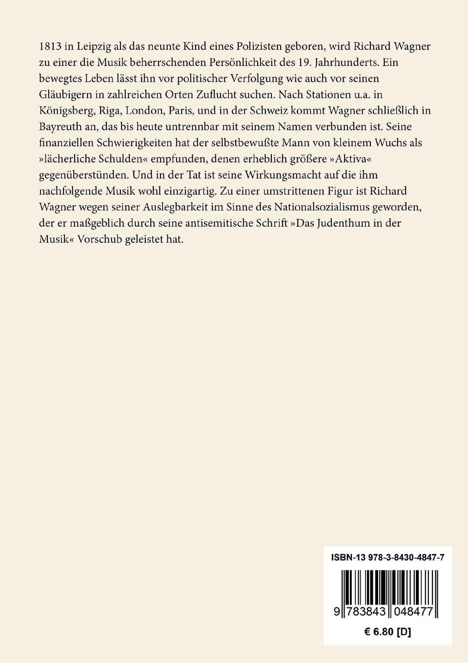 Rückseite: 9783843048477 | Über Staat und Religion / Religion und Kunst | Richard Wagner | Buch