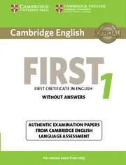 Cover: 9781107668577 | Cambridge English First 1 for Revised Exam from 2015 Student's Book...