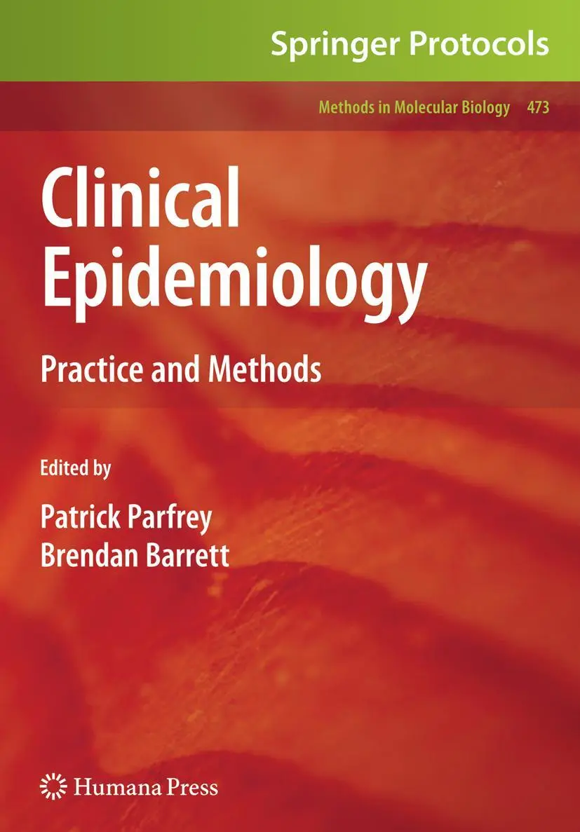 Cover: 9781617378577 | Clinical Epidemiology | Practice and Methods | Patrick Parfrey (u. a.)