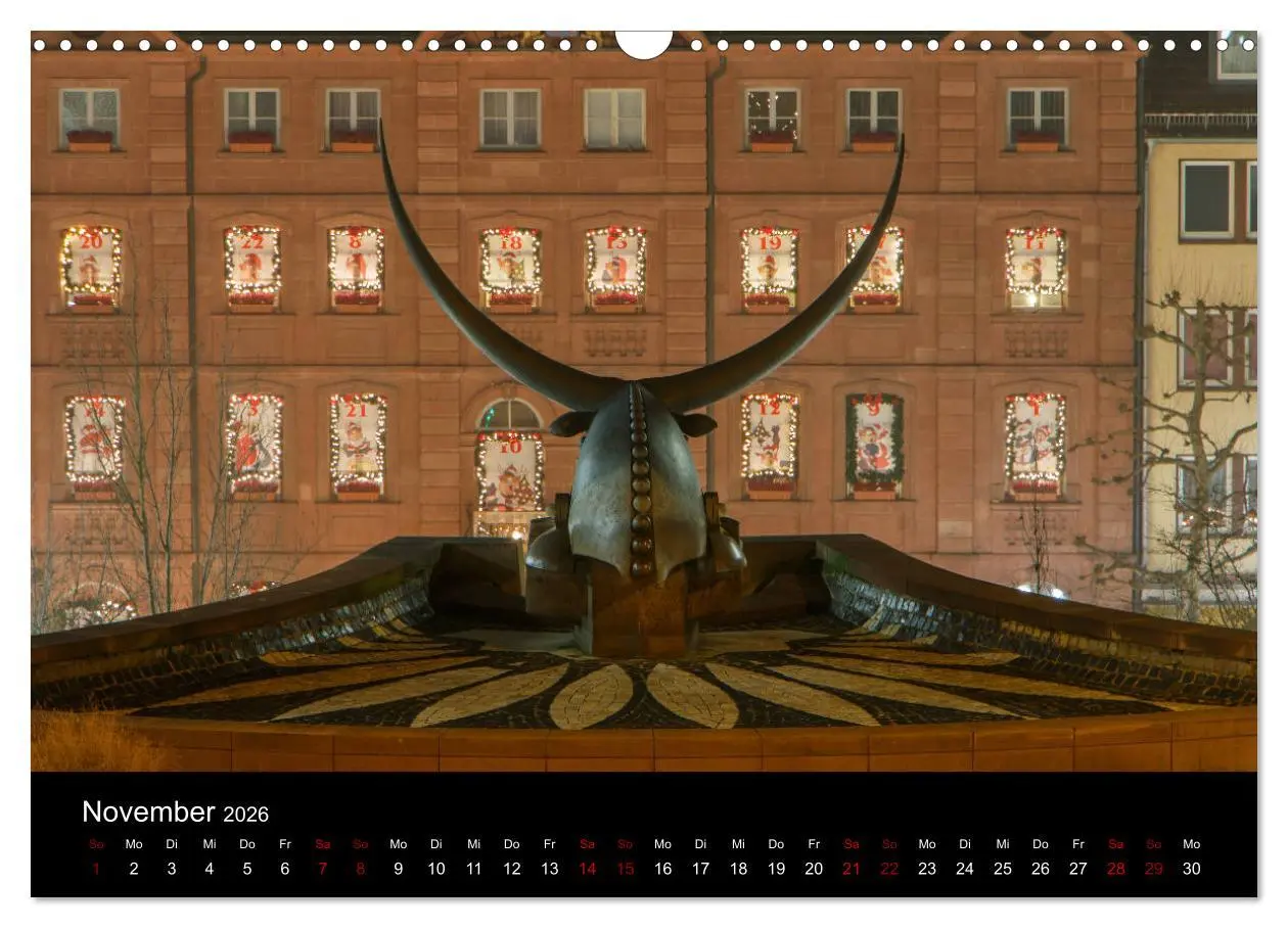 Bild: 9783457868577 | Pirmasens bei Nacht (Wandkalender 2026 DIN A3 quer), CALVENDO...
