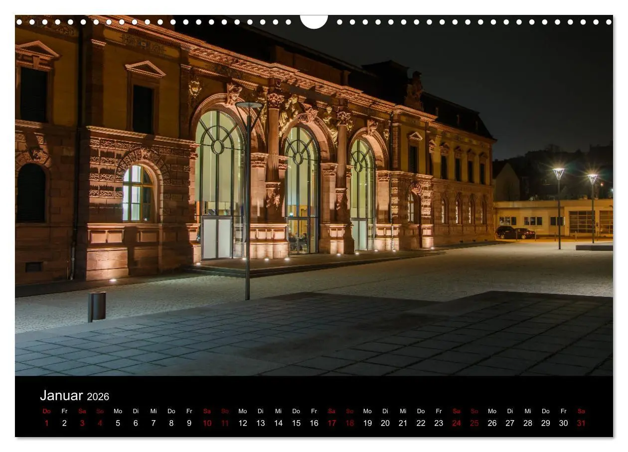 Bild: 9783457868577 | Pirmasens bei Nacht (Wandkalender 2026 DIN A3 quer), CALVENDO...