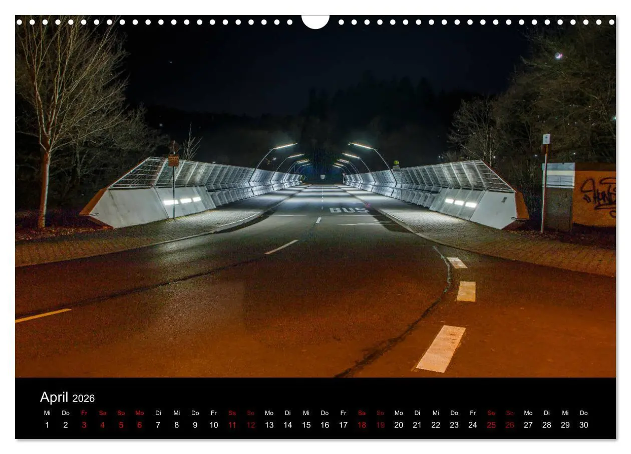 Bild: 9783457868577 | Pirmasens bei Nacht (Wandkalender 2026 DIN A3 quer), CALVENDO...