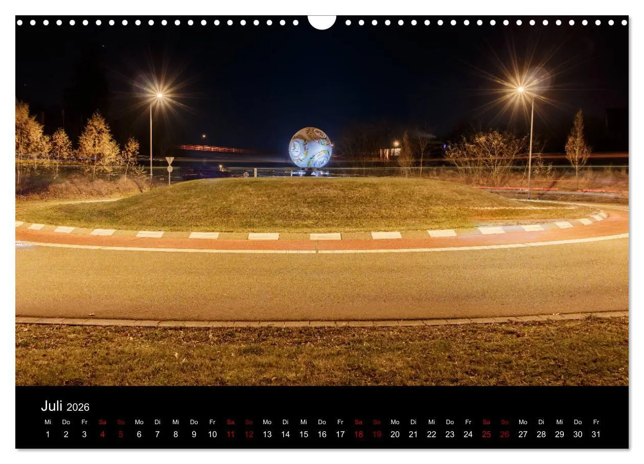 Bild: 9783457868577 | Pirmasens bei Nacht (Wandkalender 2026 DIN A3 quer), CALVENDO...