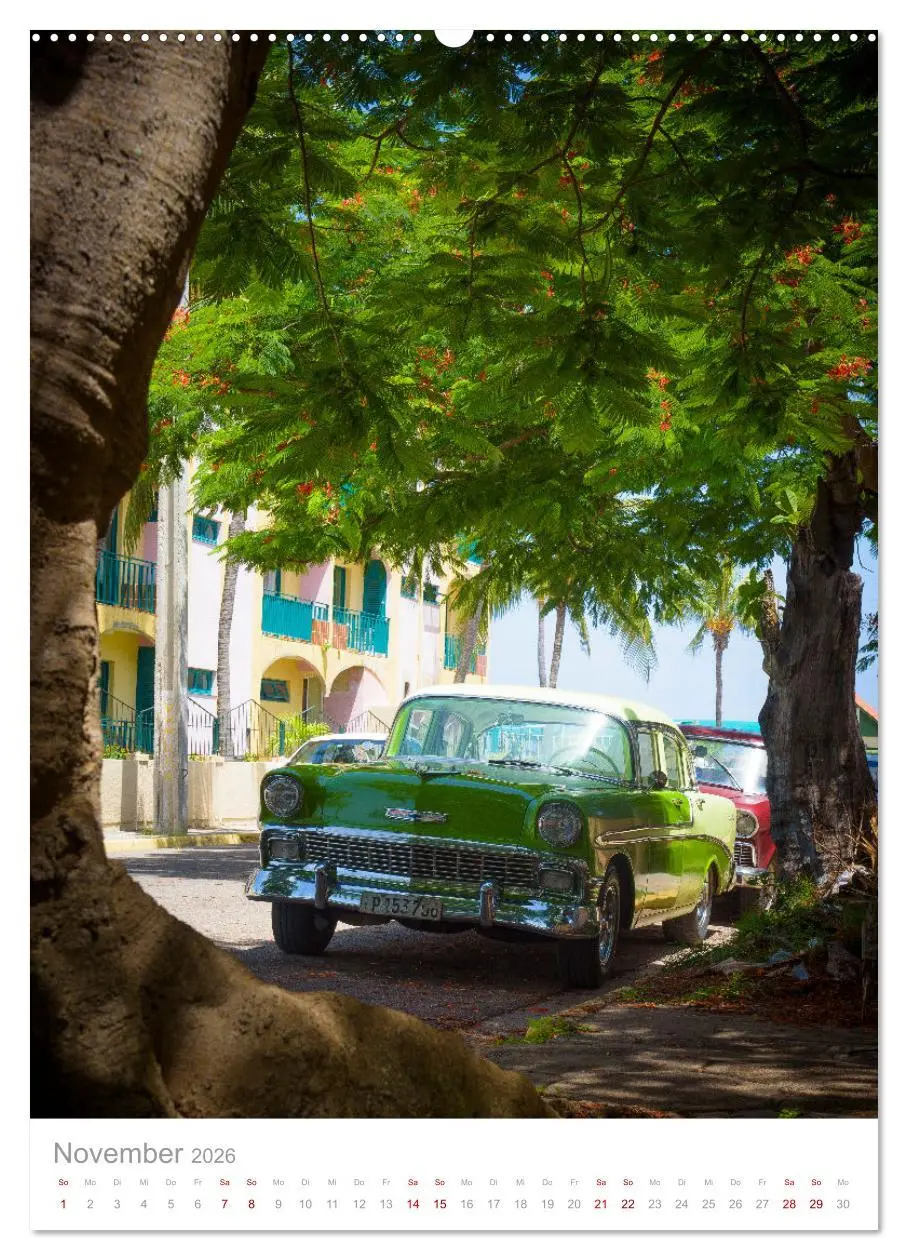 Bild: 9783516338577 | Old Cars of Cuba (hochwertiger Premium Wandkalender 2026 DIN A2...