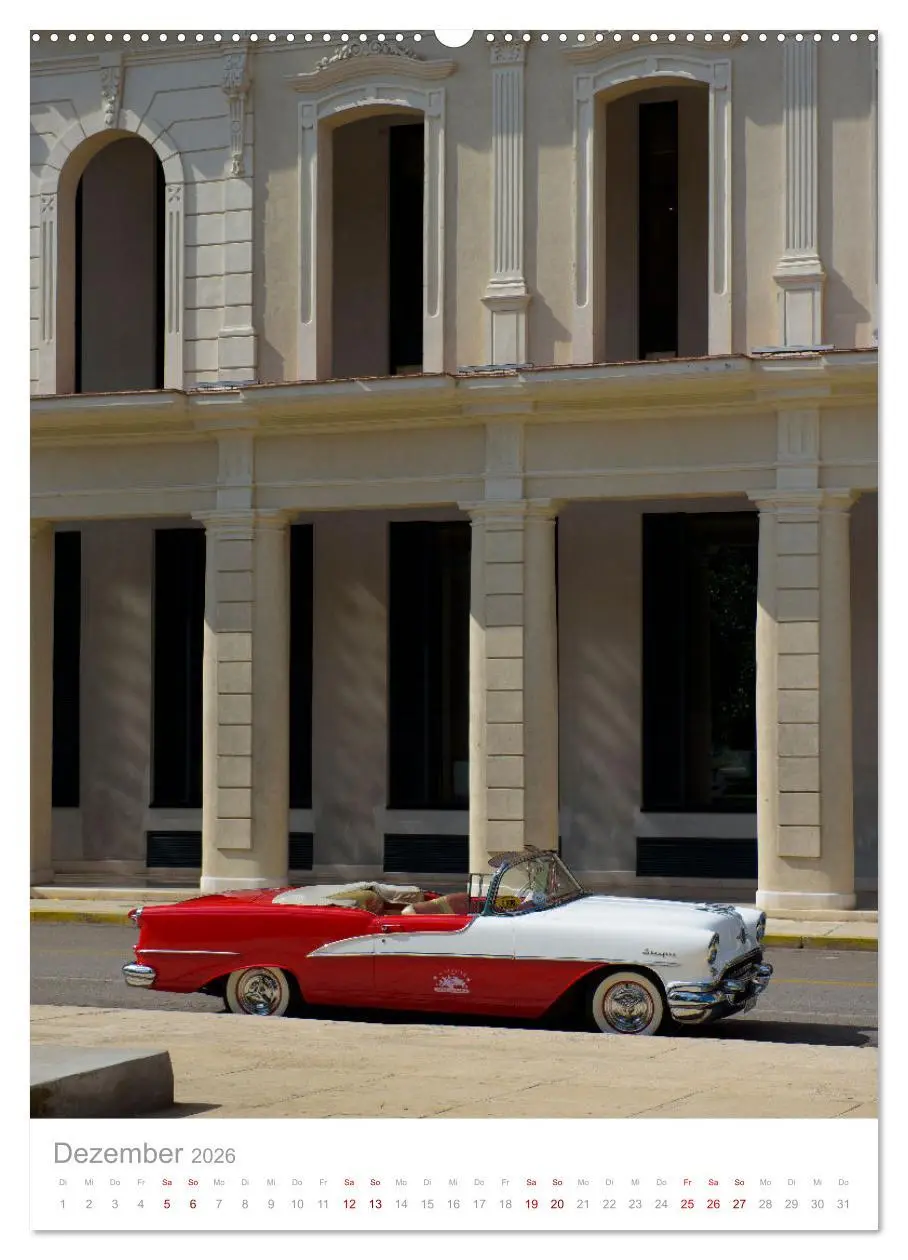 Bild: 9783516338577 | Old Cars of Cuba (hochwertiger Premium Wandkalender 2026 DIN A2...